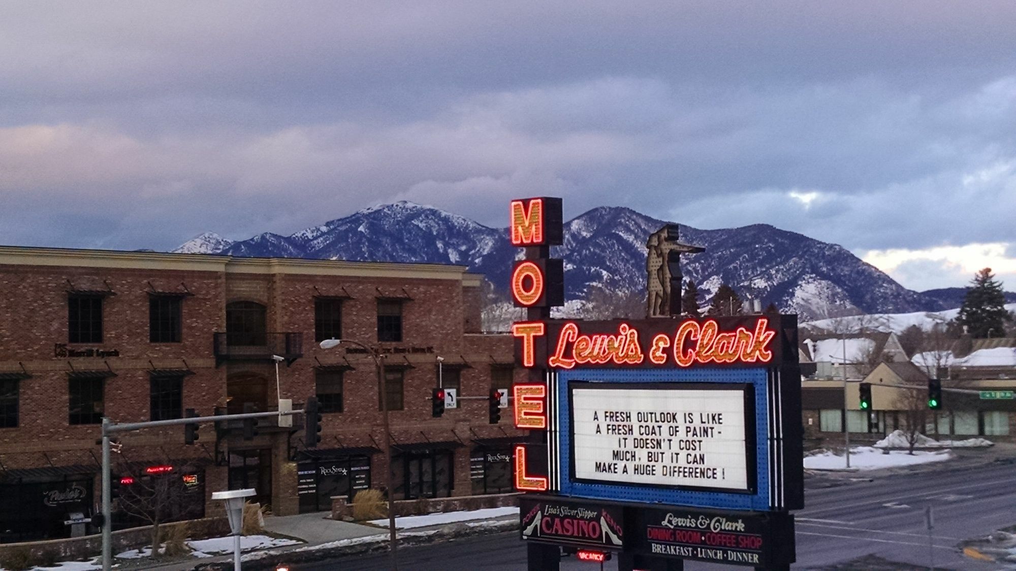 Lewis & Clark Motel - โบซแมน ภายนอก รูปภาพ